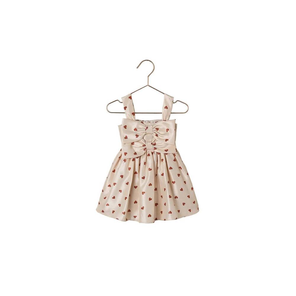 NEW NORALEE girls cindy dress in red hearts